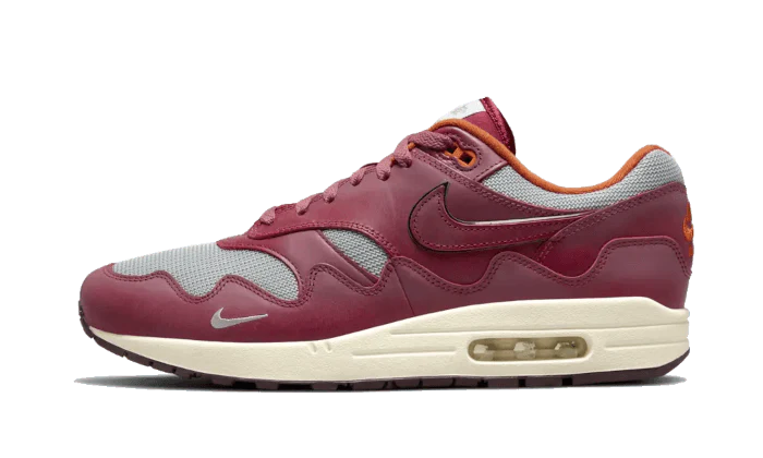Nike Air Max 1 Patta Rush Maroon