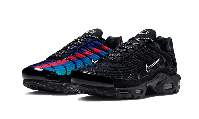 Nike Air Max Plus Black Blue Red - Image 2