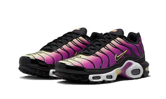 Nike Air Max Plus Fuchsia Pale Yellow - Image 2