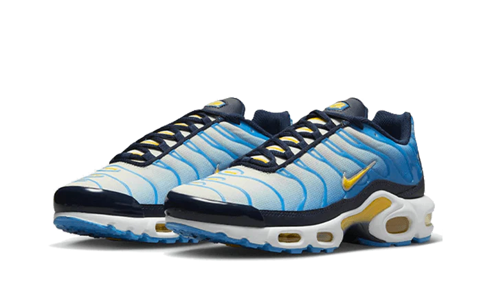 Nike Air Max Plus University Blue Topaz Gold - Image 2
