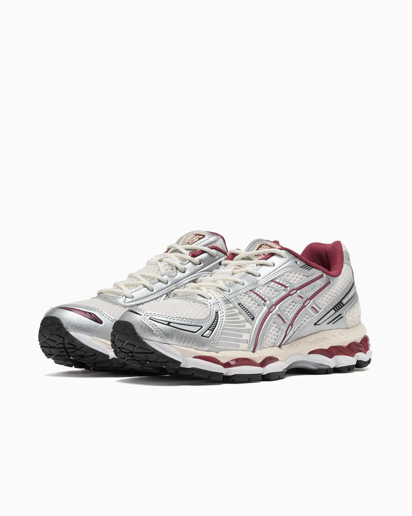 ASICS Gel-Kayano 12.1 Silver Burgundy - Image 3
