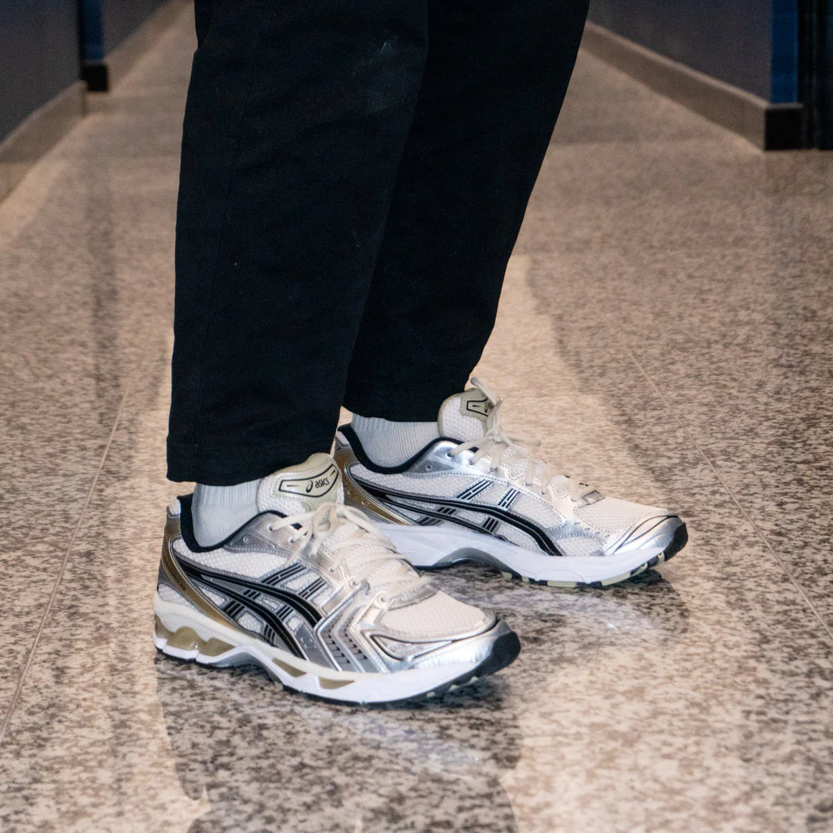 ASICS Gel-Kayano 14 Birch Pure Silver - Image 2