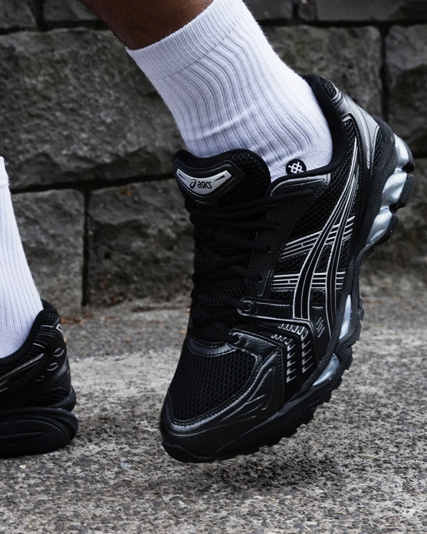 ASICS Gel-Kayano 14 Black Pure Silver - Image 2