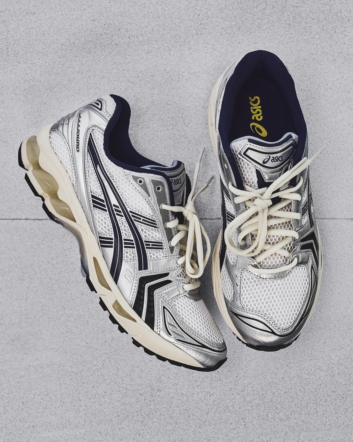 ASICS Gel-Kayano 14 JJJJound White Navy - Image 2