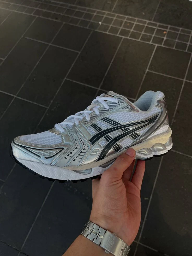 ASICS Gel-Kayano 14 White Graphite Grey - Image 2