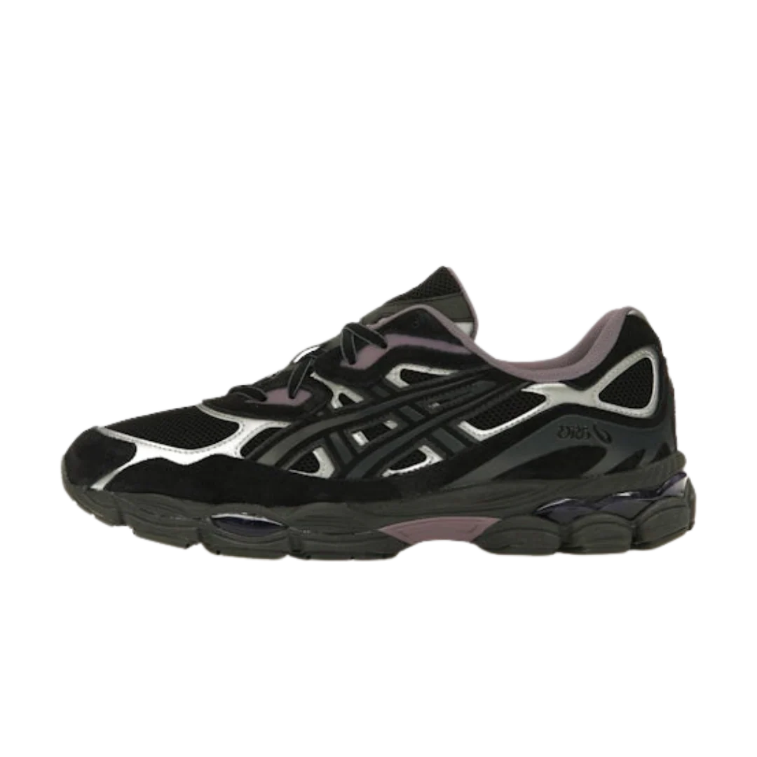 ASICS Gel-NYC Black Purple Graphite Grey