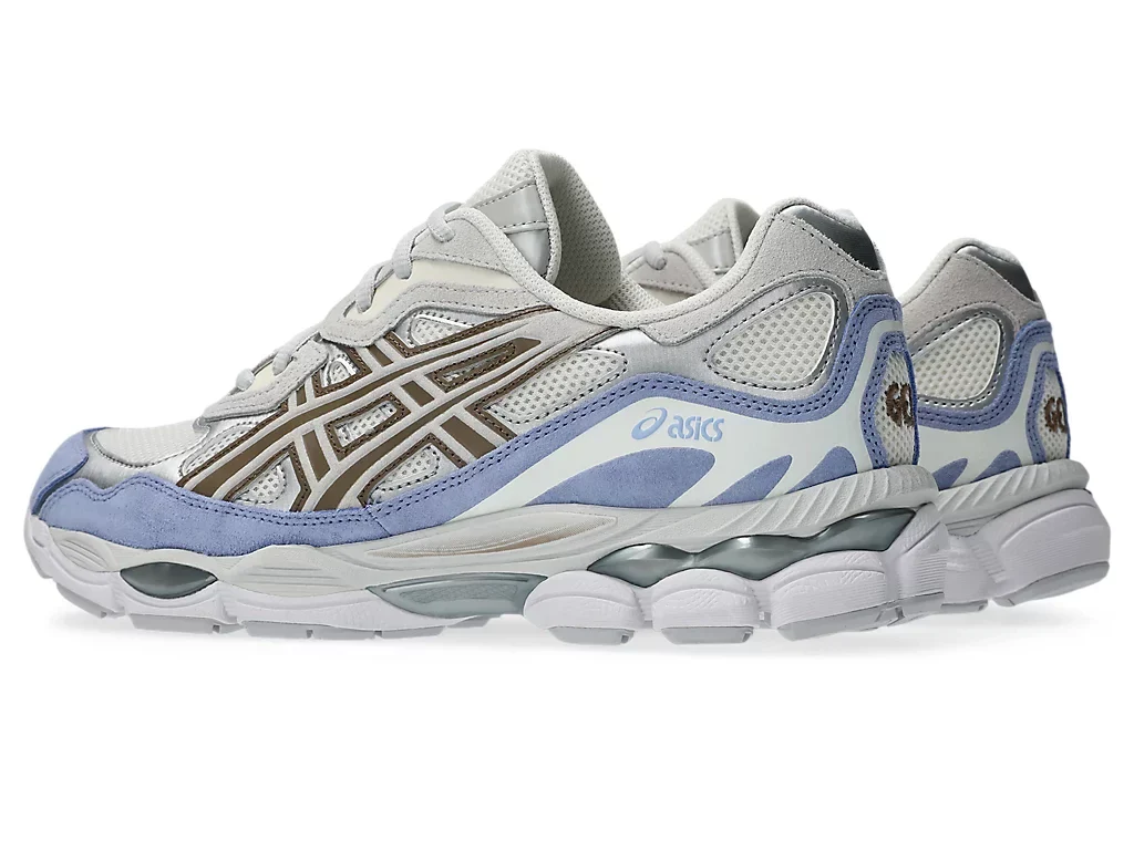 ASICS Gel-NYC Cream Cloud Grey Blue - Image 3