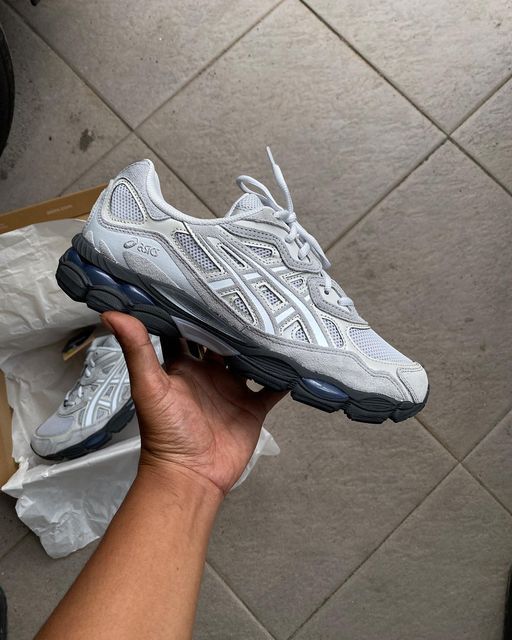 ASICS Gel-NYC Glacier Grey Black - Image 2