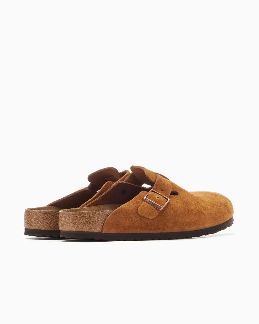 Birkenstock Boston Soft Footbed Suede Mink - Image 4