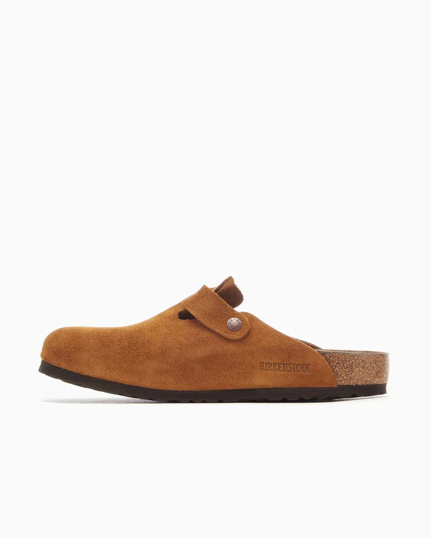 Birkenstock Boston Soft Footbed Suede Mink - Image 5