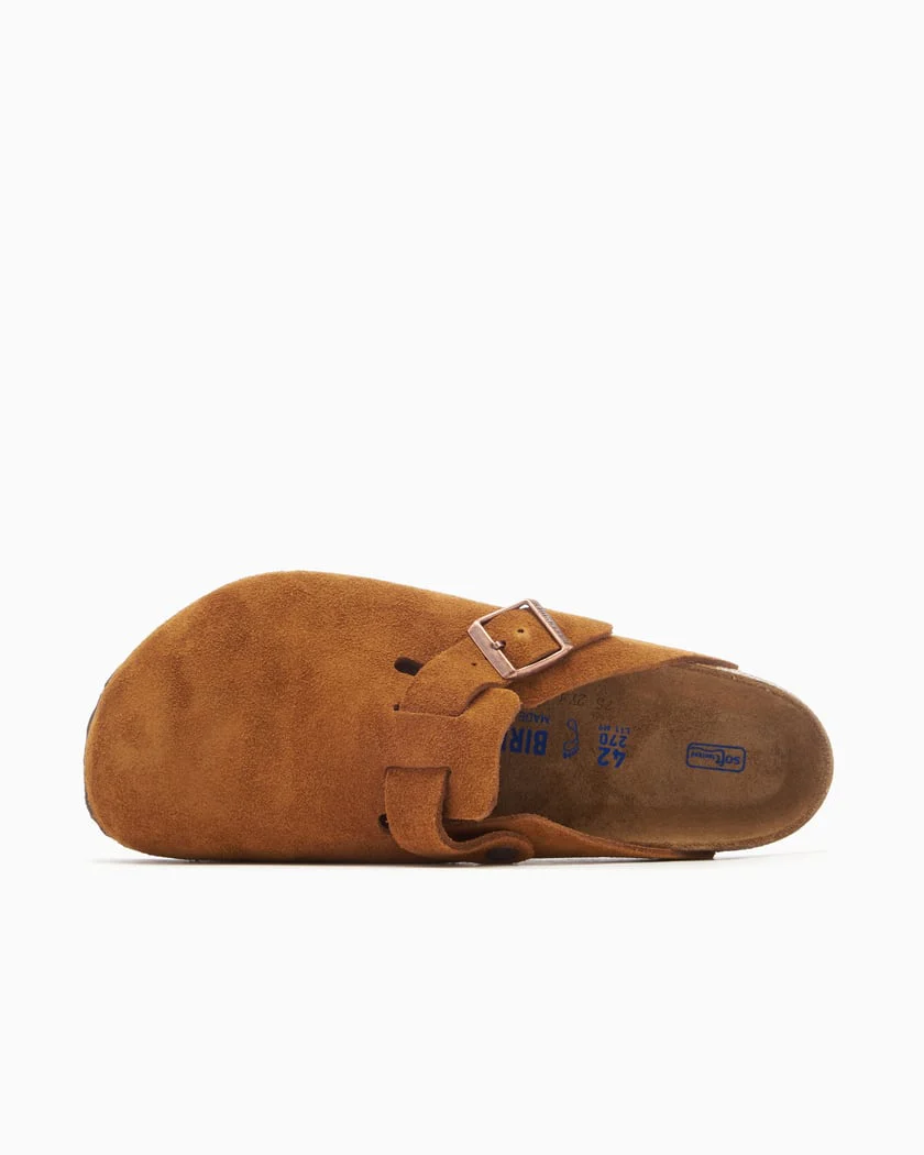 Birkenstock Boston Soft Footbed Suede Mink - Image 6