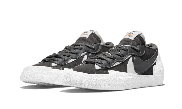 Nike Blazer Low Sacai Iron Grey - Image 2