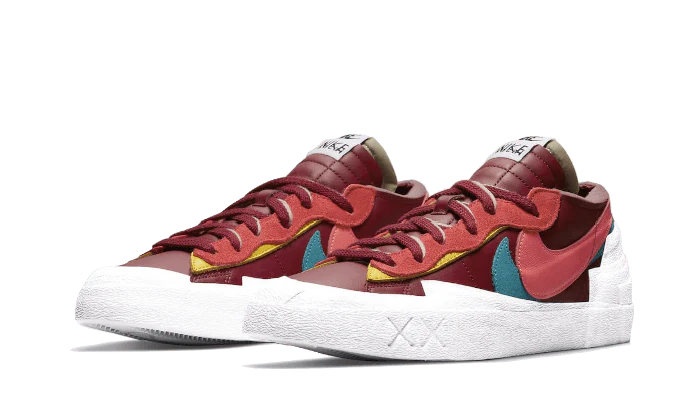 Nike Blazer Low Sacai Kaws Team Red - Image 2