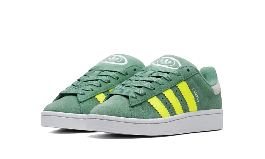 Adidas Campus 00s Green Solar Yellow - Image 2