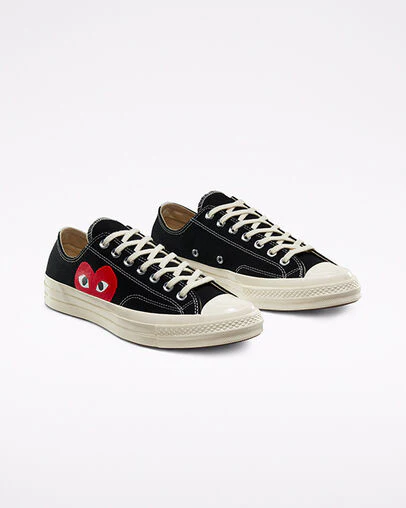 Converse Chuck Taylor All Star 70 Ox Comme des Garcons PLAY Black - Image 5