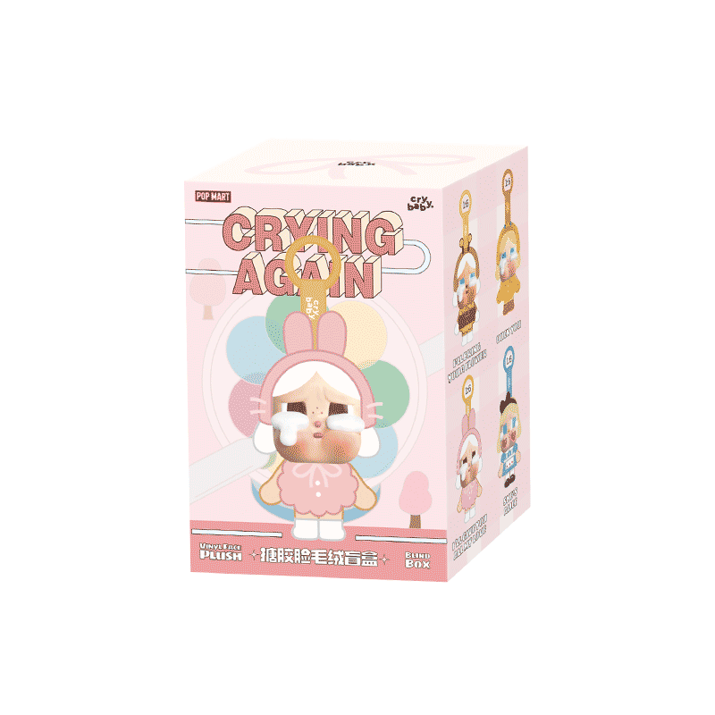 Pop Mart CRYBABY Crying Again Series-Vinyl Face Plush Blind Box - Image 2