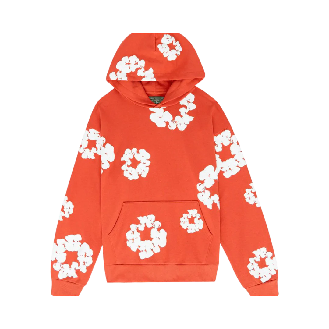 Denim Tears The Cotton Wreath Hoodie Orange