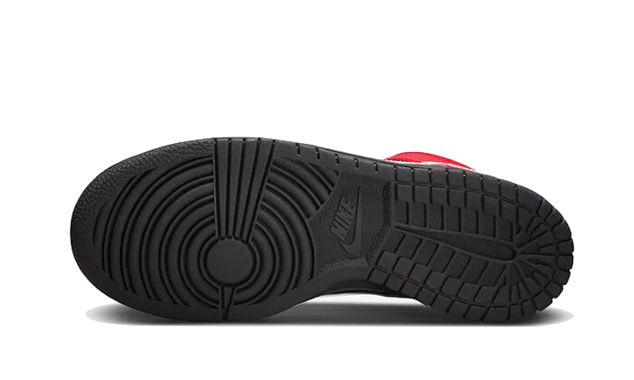 Nike Dunk High Black Red - Image 3