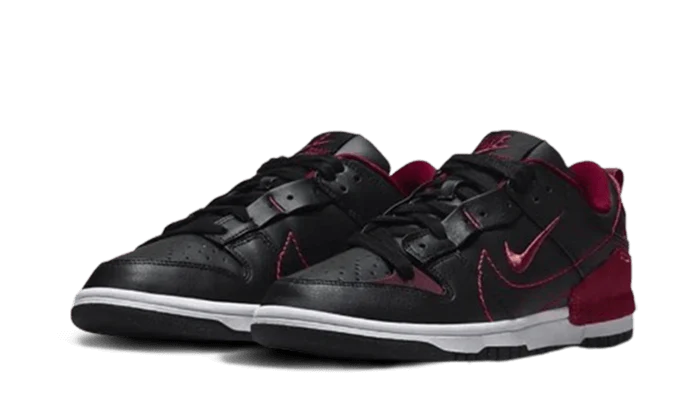 Nike Dunk Low Disrupt 2 Black Dark Beetroot - Image 2