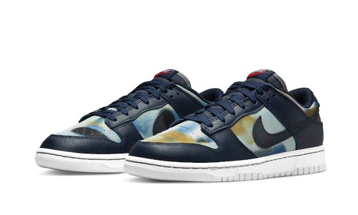 Nike Dunk Low Graffiti Navy - Image 3