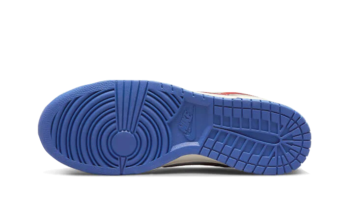 Nike Dunk Low Light Iron Ore Red Blue - Image 4