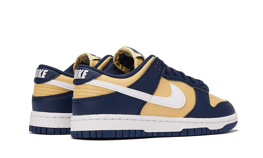 Nike Dunk Low Next Nature Midnight Navy Gold - Image 4