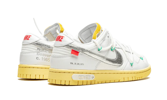 Nike Dunk Low Off-White Lot 1 - Image 4
