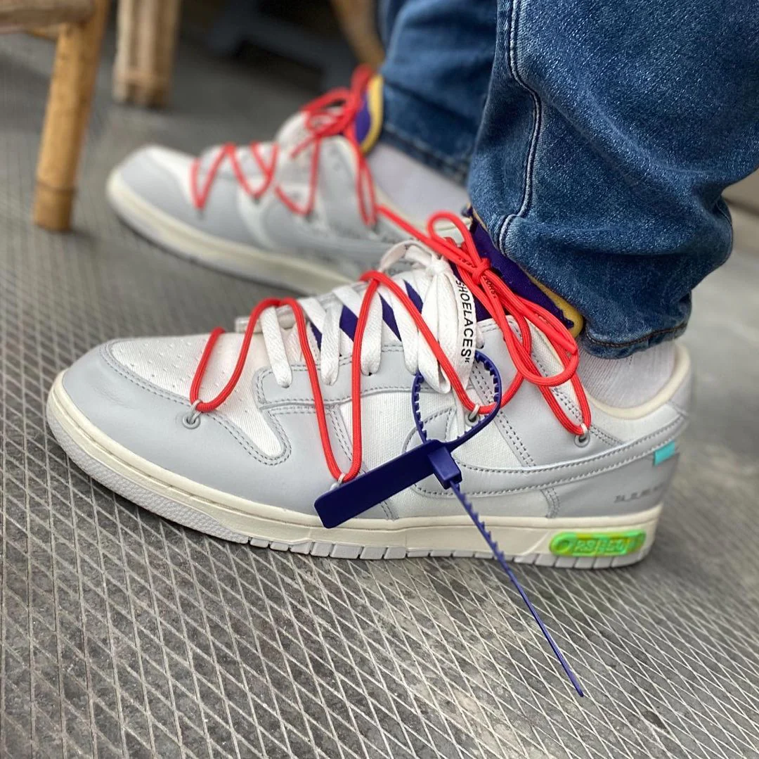 Nike Dunk Low Off-White Lot 23 - Image 2