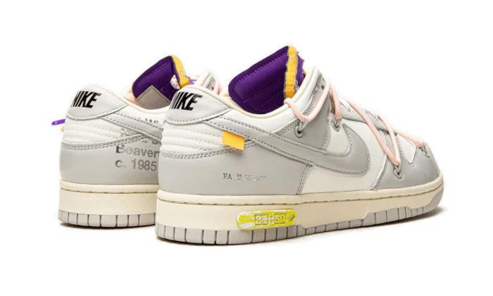 Nike Dunk Low Off-White Lot 24 - Image 5