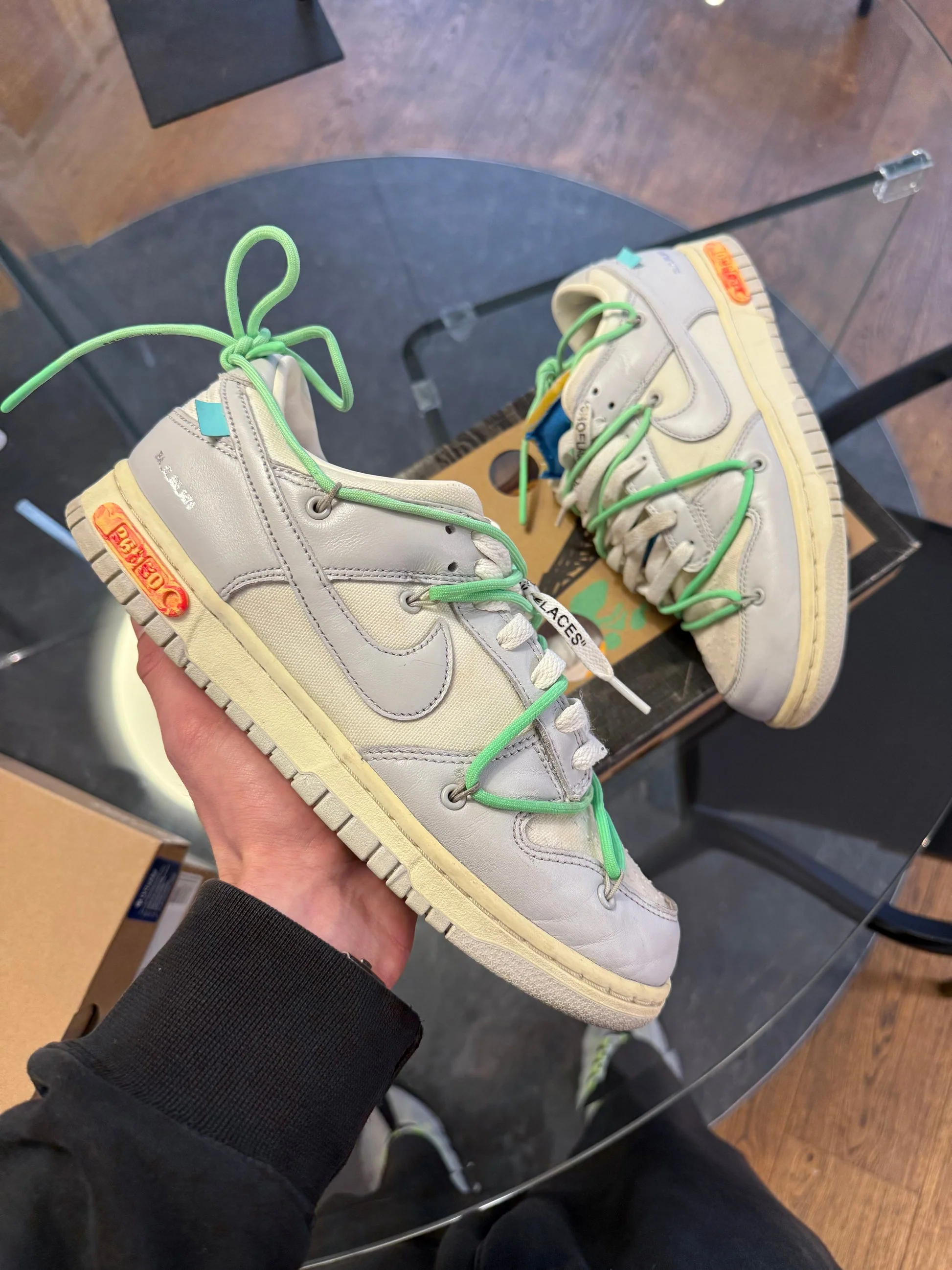 Nike Dunk Low Off-White Lot 26 - Image 3