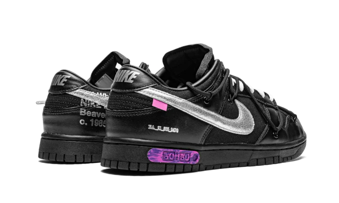 Nike Dunk Low Off-White Lot 50 - Image 4