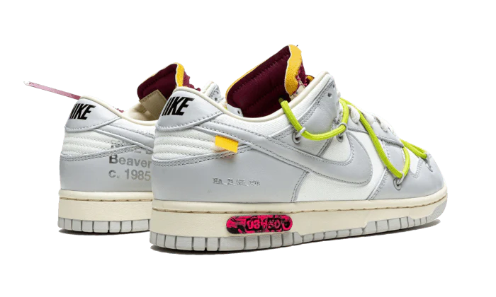 Nike Dunk Low Off-White Lot 8 - Image 5