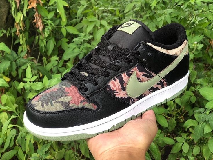 Nike Dunk Low SE Black Multi-Camo (Crazy Camo) - Image 3