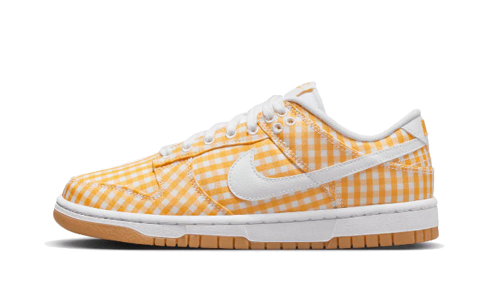 Nike Dunk Low Yellow Gingham