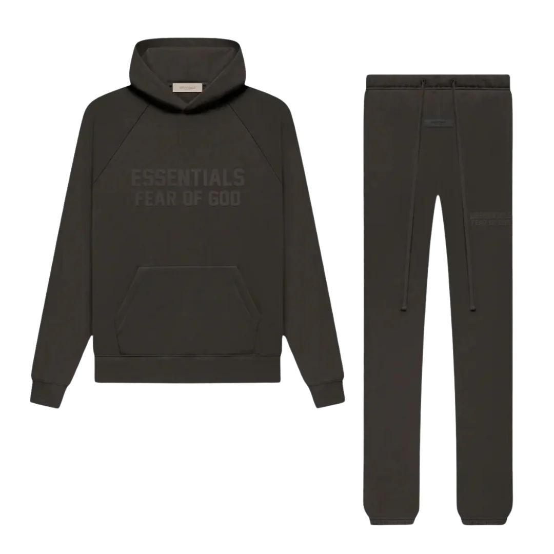 Fear of God Essentials Off Black Full set