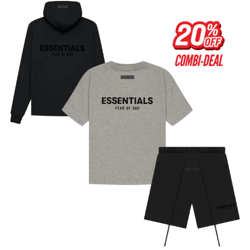 Fear of God Essentials Bundle Deal 20% (Hoodie, T-shirt, Short)