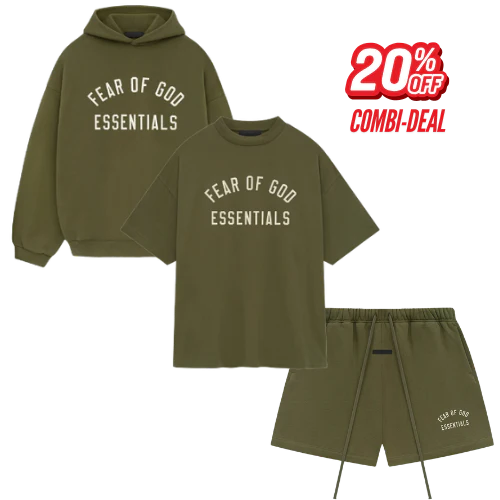 Fear of God Essentials Bundle Deal 20% (Hoodie, T-shirt, Short) - Image 3