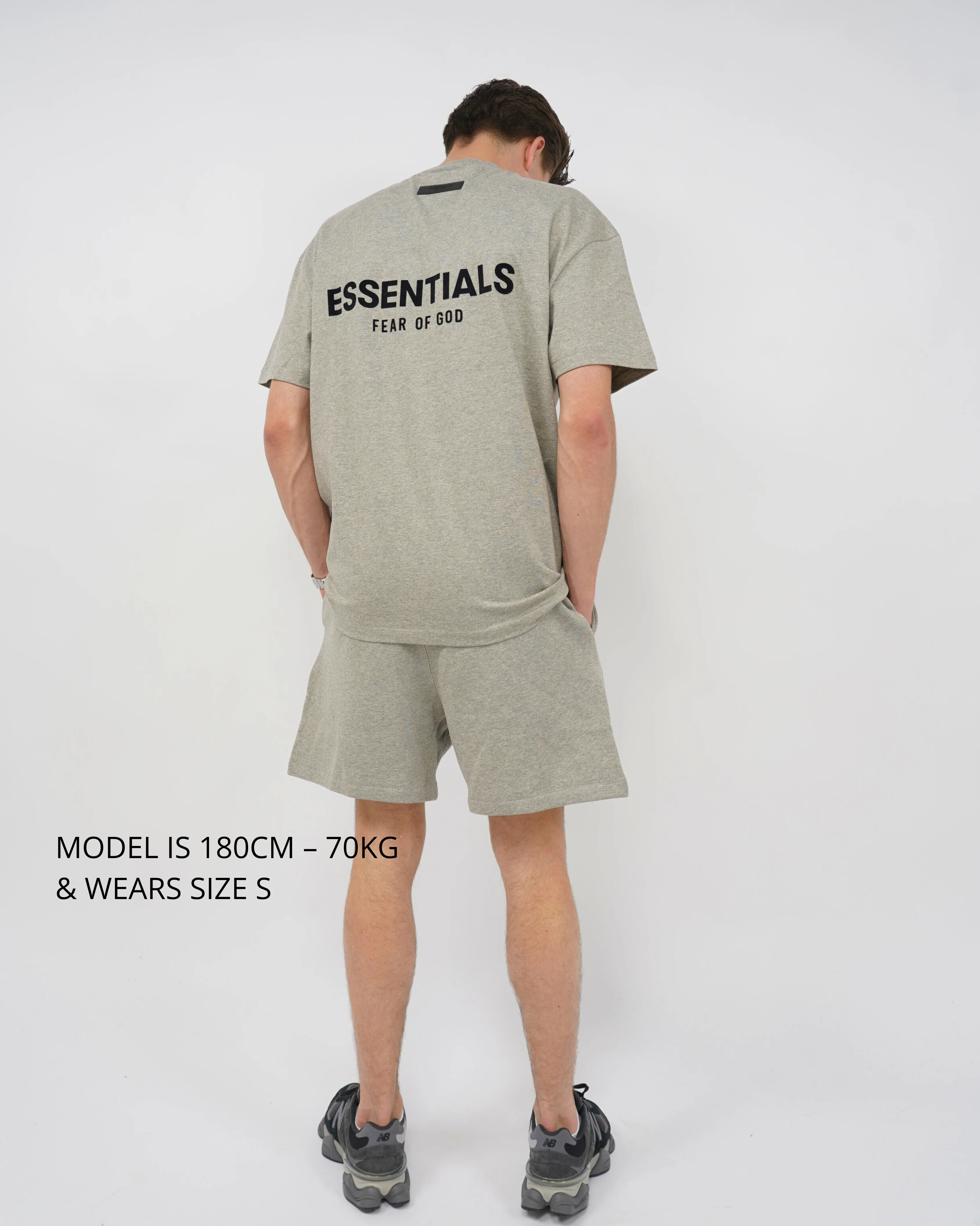 Fear of God Essentials Dark Oatmeal Summer set - Image 2