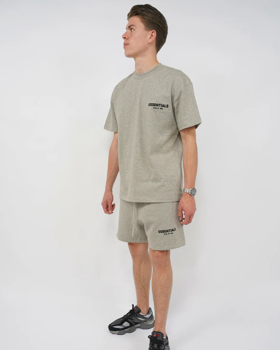 Fear of God Essentials Dark Oatmeal Summer set - Image 5