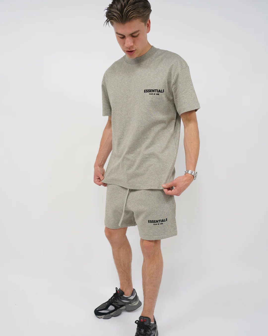 Fear of God Essentials Dark Oatmeal Summer set - Image 6