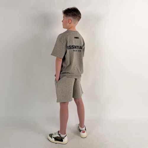 Fear of God Essentials Dark Oatmeal Summer Set Kids - Image 5