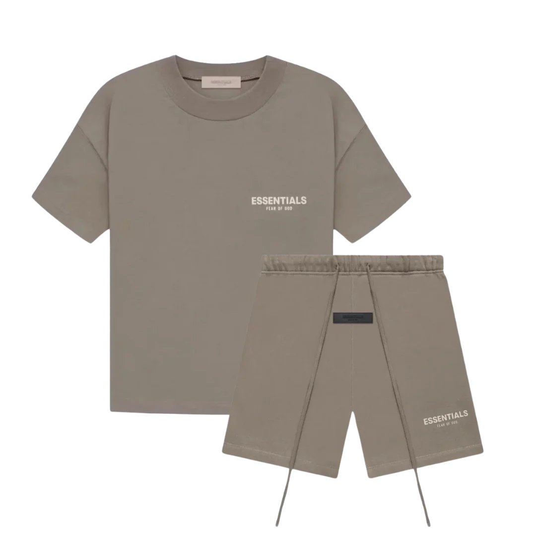 Fear of God Essentials Desert Taupe Summer set
