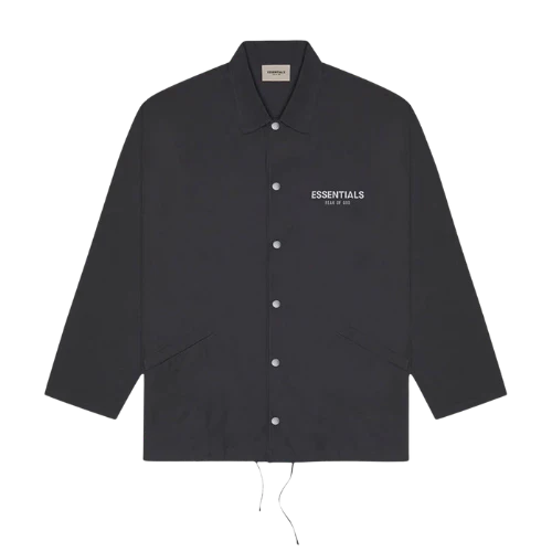 Fear of God Essentials FW20 Coach Jacket Black