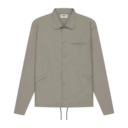Fear of God Essentials FW20 Coach Jacket Taupe