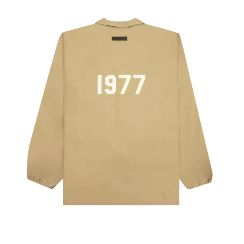 Fear of God Essentials FW20 Coach Jacket 1977 Oak