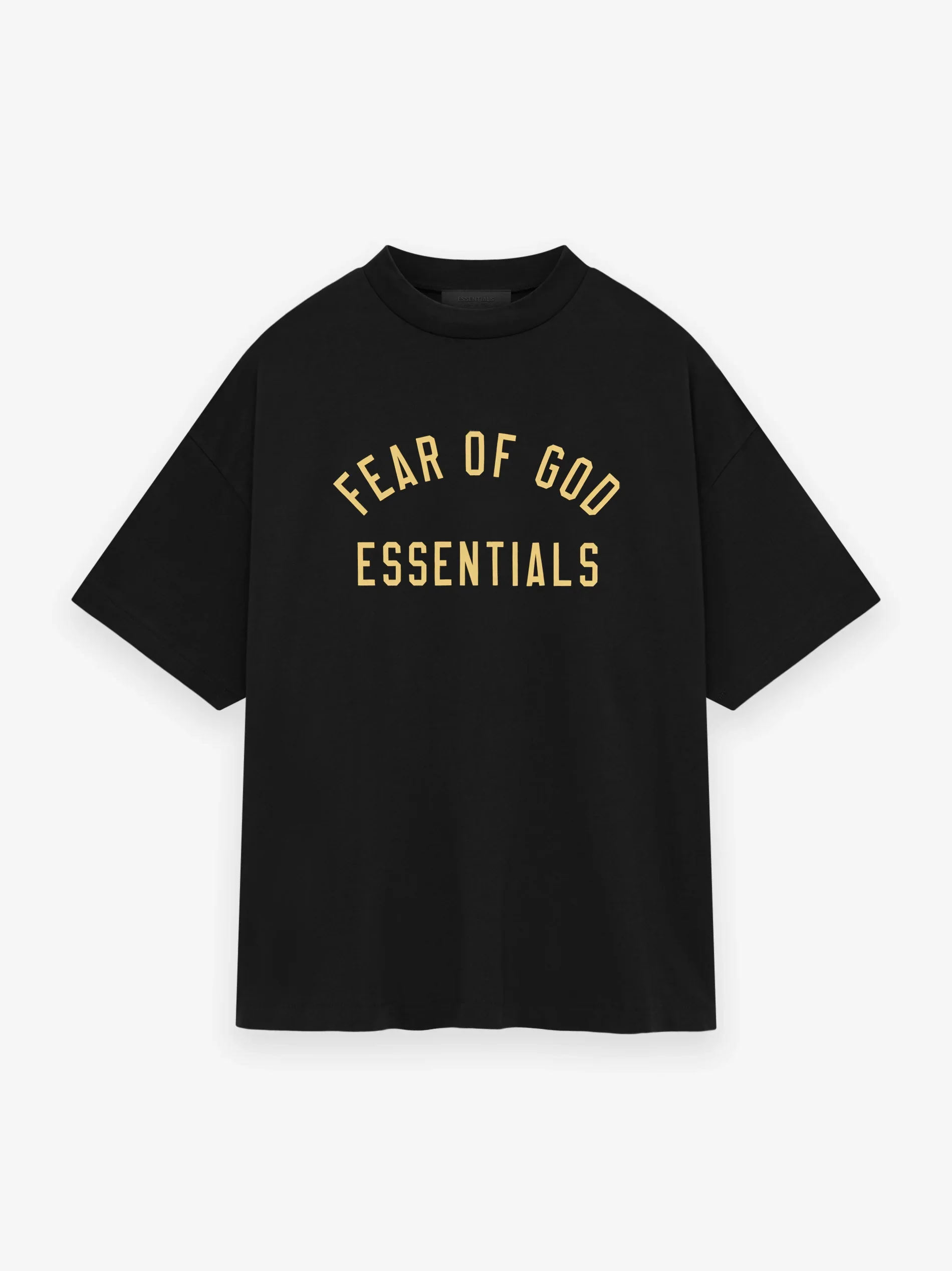Fear of God Essentials FW24 Black Yellow Summer Set - Image 8
