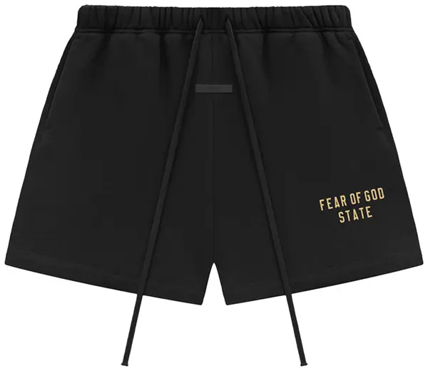 Fear of God Essentials FW24 Black Yellow Summer Set - Image 9