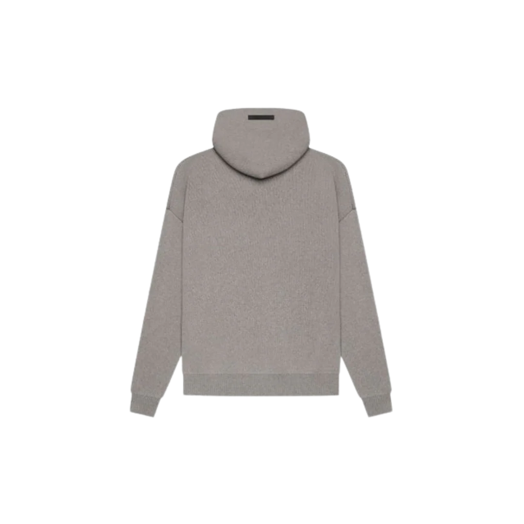 Fear of God Essentials Knit Pullover Hoodie (SS21) Dark Heather - Image 3
