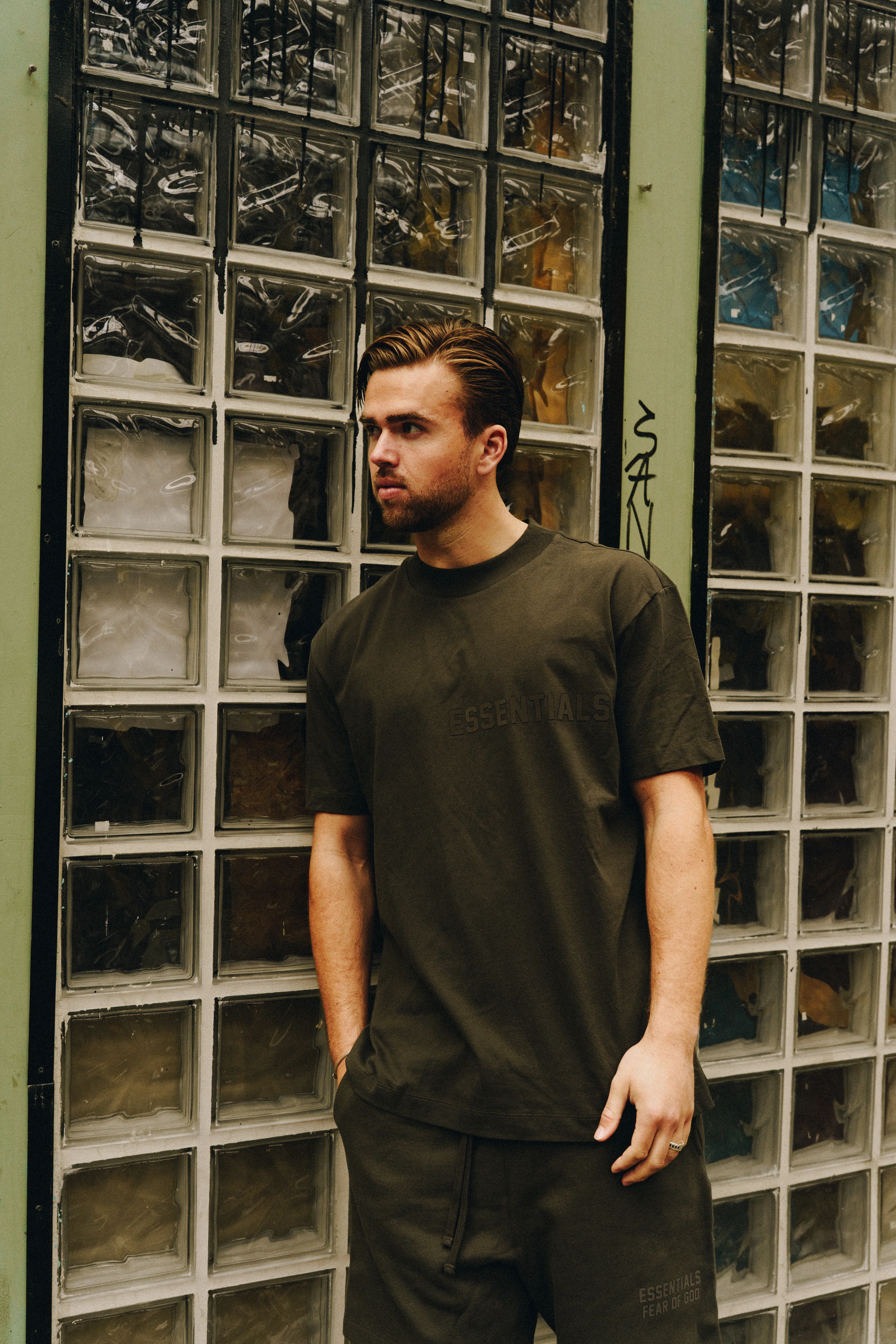 Fear of God Essentials Off Black Summer Set - Image 3