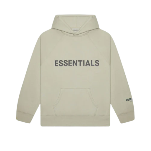 Fear of God Essentials Pullover Hoodie Applique Logo Moss